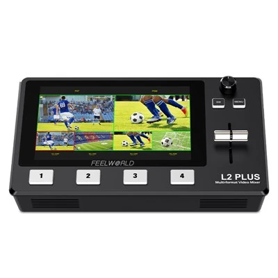 L2 PLUS Multi-prepínač videa HDMI s 5,5-palcovou dotykovou obrazovkou